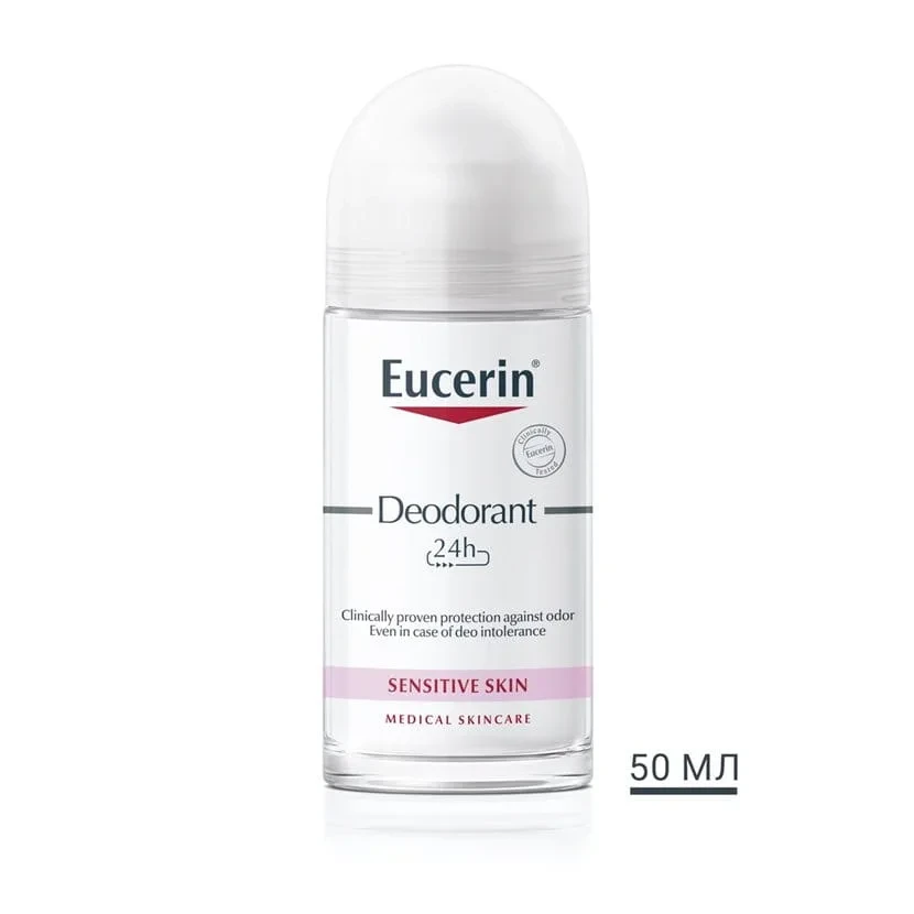 Антиперспірант роликовий Eucerin 24 години захисту 50 мл.