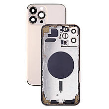 Корпус iPhone 13 Pro Max gold (оригінал) A+ EU