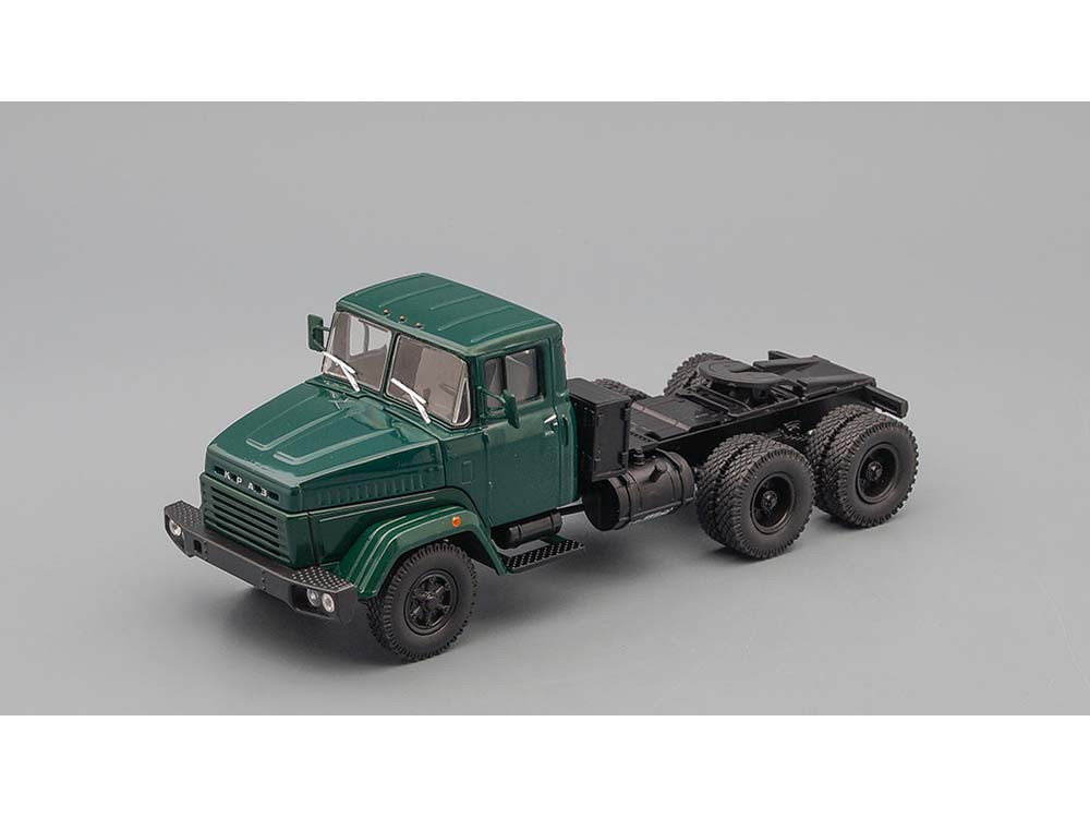 Модель вантажівки Сідельний тягач КрАЗ-6444 (1985-1994) (зелений) | Наш Автопром