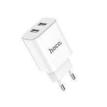 МЗП HOCO C62A Victoria 2.1A 2USB white