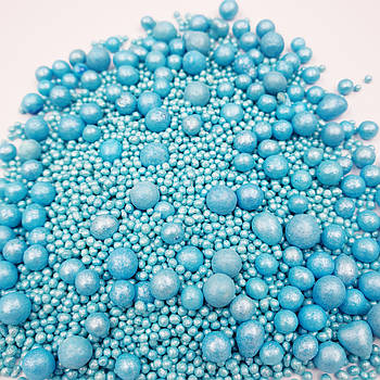 Посипка коктейль Королівський блакитний 50 г (розвіс)