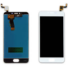Дисплей Meizu M5/M5 mini в зборі з сенсором white Original PRC