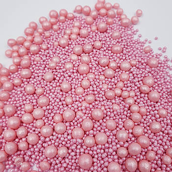 Посипка коктейль Королівський рожевий 50 г (розвіс)