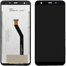 Дисплей Blackview BV6300/BV6300 Pro в зборі з сенсором black (оригінал завод)