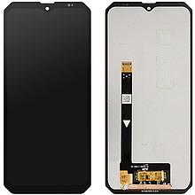 Дисплей Blackview BV9200 в зборі з сенсором black (оригінал завод)