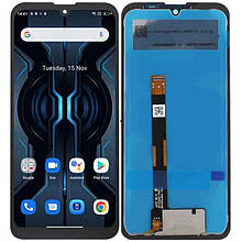 Дисплей Blackview BV5200/Oscal S70 в зборі з сенсором black (оригінал завод)
