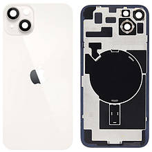Задня кришка (скло) iPhone 14 stralight (оригінал завод) у зборі на рамці