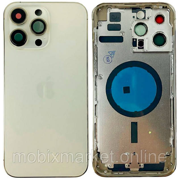 Корпус iPhone 14 Pro Max gold (оригінал) А+ EU