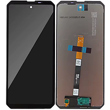 Дисплей Blackview BV8100 в зборі з сенсором black (оригінал завод)