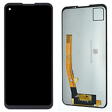 Дисплей Doogee V10/V11 в зборі з сенсором black (оригінал завод)