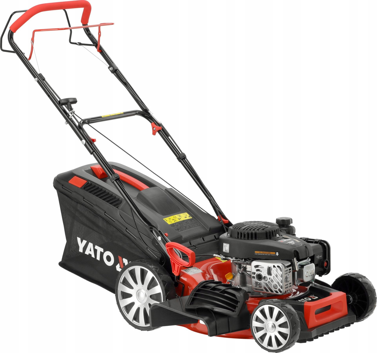 Газонокосарка бензинова Yato Loncin 62 л Бензинова газонокосарка з приводом на колеса Бензогазонокосарка, фото 1