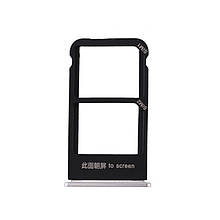 Тримач SIM-карти Meizu X8 silver