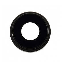 Скло камери iPhone XR з рамкою black