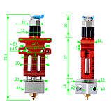 Хотенд (hotend kit) для 3D-принтера Creality CR-6 SE / CR-6 Max / CR-5 Pro, Сталь, 0.4мм Латунь, базова збірка, фото 10
