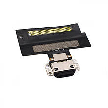 Шлейф iPad Air 3 конектора зарядки, з компонентами, black