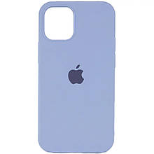 Silicone case for iPhone 13 ( 5) lilac (закритий низ)