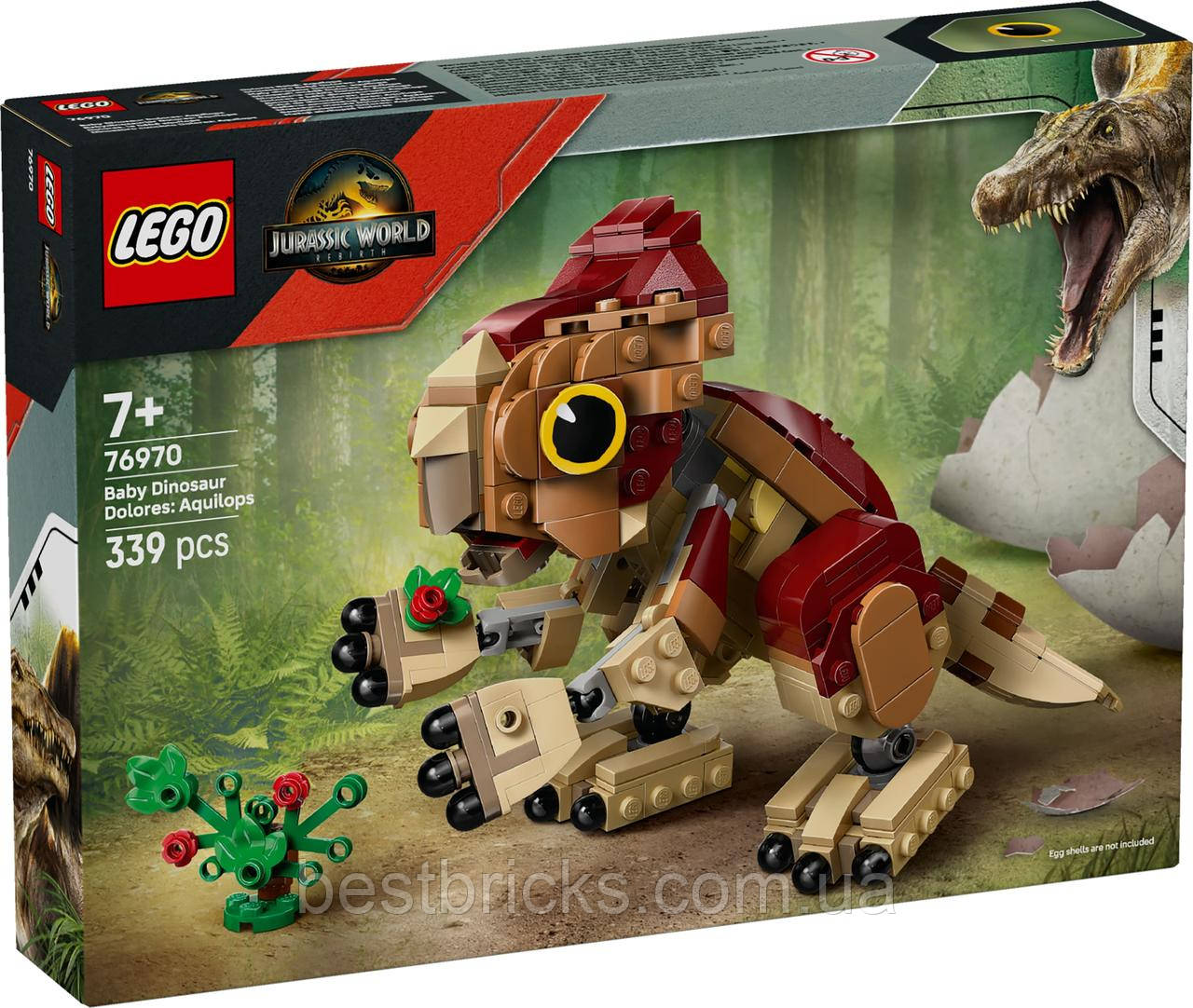 Конструктор Lego Jurassic World Динозаврик Dolores: Аквілопс 76970, фото 1