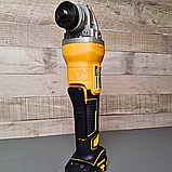 Професійна акумуляторна шліфмашина DeWalt DCG406Nt в кейсі Кутова АКБ болгарка 48V 6.0AH, фото 8