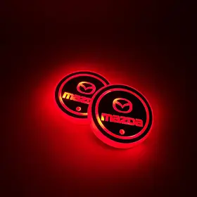 Пі дсвітка в підстаканник з логотипом Mazda, 2 шт