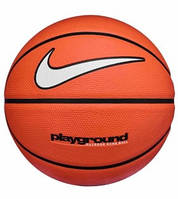 М'яч баскетбольний Nike EVERYDAY PLAYGROUND 8P DEFLATED AMBER/BLACK/WHITE size 7 original Акція Знижка