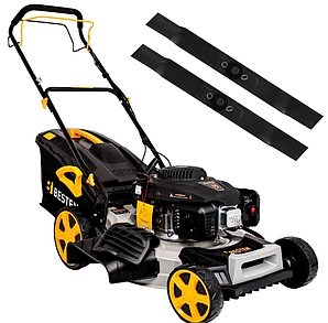 Бензинова газонокосарка BESTEN BE-2862 196 куб.см, 62 л