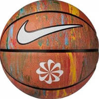 М'яч баскетбольний Nike EVERYDAY PLAYGROUND 8P NEXT NATURE DEFLATED MULTI/AMBER/BLACK/WHITE size 7 original