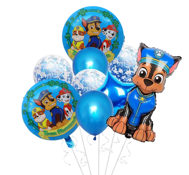 Набір куль "Щенячий патруль, Чейз ", 9 шт., фото 1