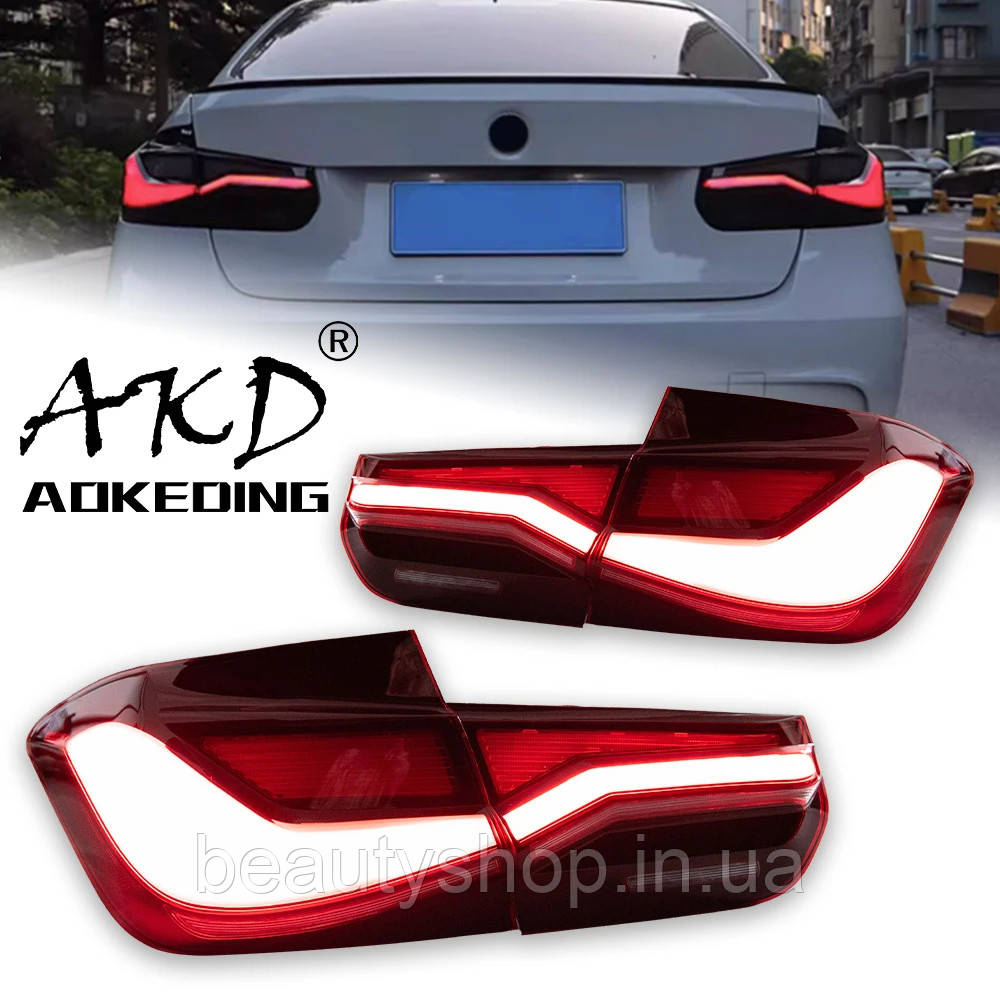 Світлодіодні задні ліхтарі з 3D-ефектом для BMW 3 серії F30/F35/F80 (2013–2018)  📝 Опис українською мовою: Пропонуємо комплек