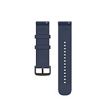 Ремінець Huawei Watch 3 22 мм силіконовий Original Design темно синій