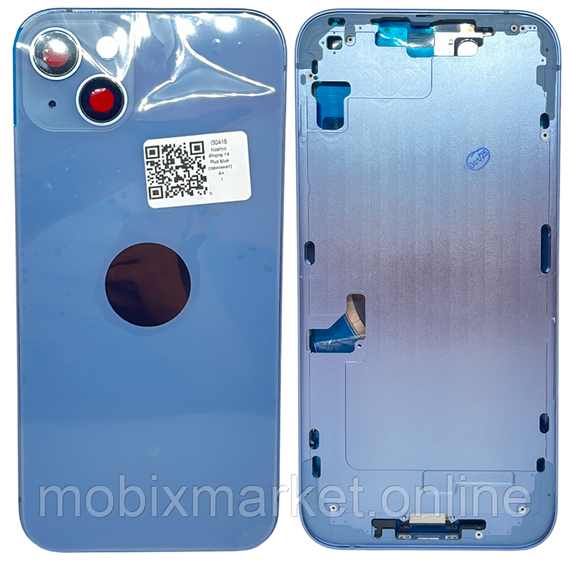 Корпус iPhone 14 Plus blue (оригінал) А+ EU