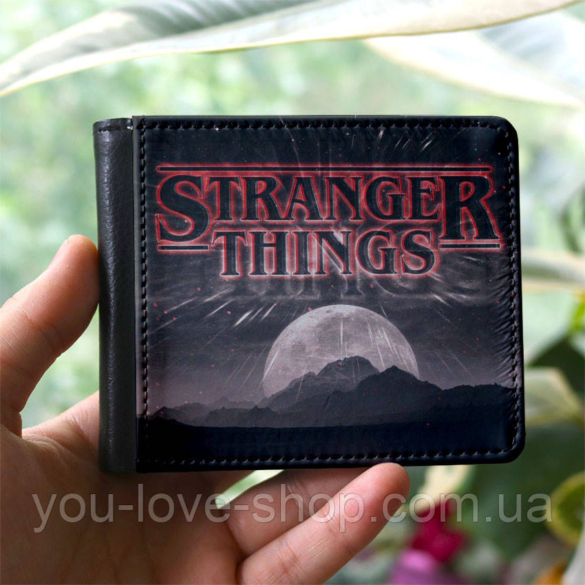 Гаманець Дуже дивні справи "Лого та місяць" / Stranger Things, фото 1