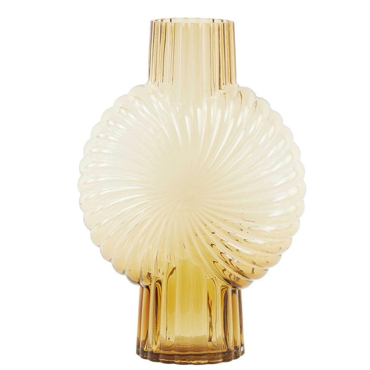 Ваза скляна фігурної форми з колірним градієнтом Dmia Light&Living, фото 1