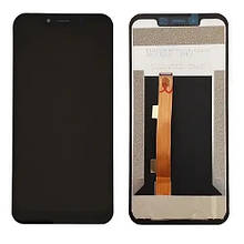 Дисплей Ulefone Armor 6/6E/6S в зборі з сенсором black