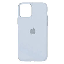 Silicone case for iPhone 13 (26) mist blue (закритий низ)