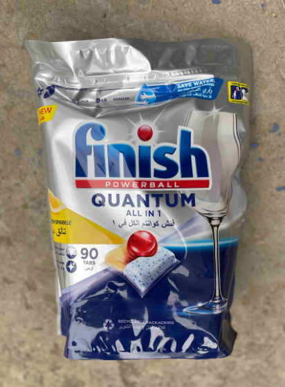 Капсули для посудомийних машин FINISH Quantum All in 1 Lemon 90шт