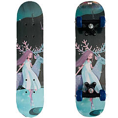 Дитячий міні скейт скейтборд дитячий лісова фея SP-Sport Kids 1407