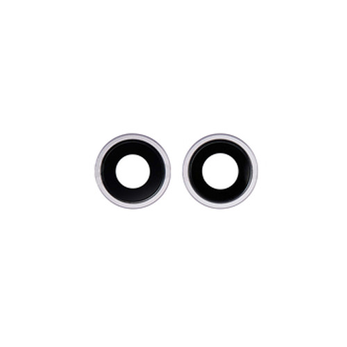 Скло камери iPhone 14 з рамкою purple (комплект 2шт)