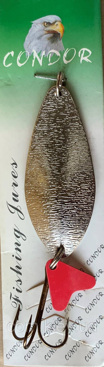 Блешня, що коливається (колебалка) 24 г 70 мм Condor Silver, фото 1