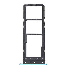 Тримач SIM- карти Motorola XT2155 Moto E20/ XT2159 Moto E40 blue