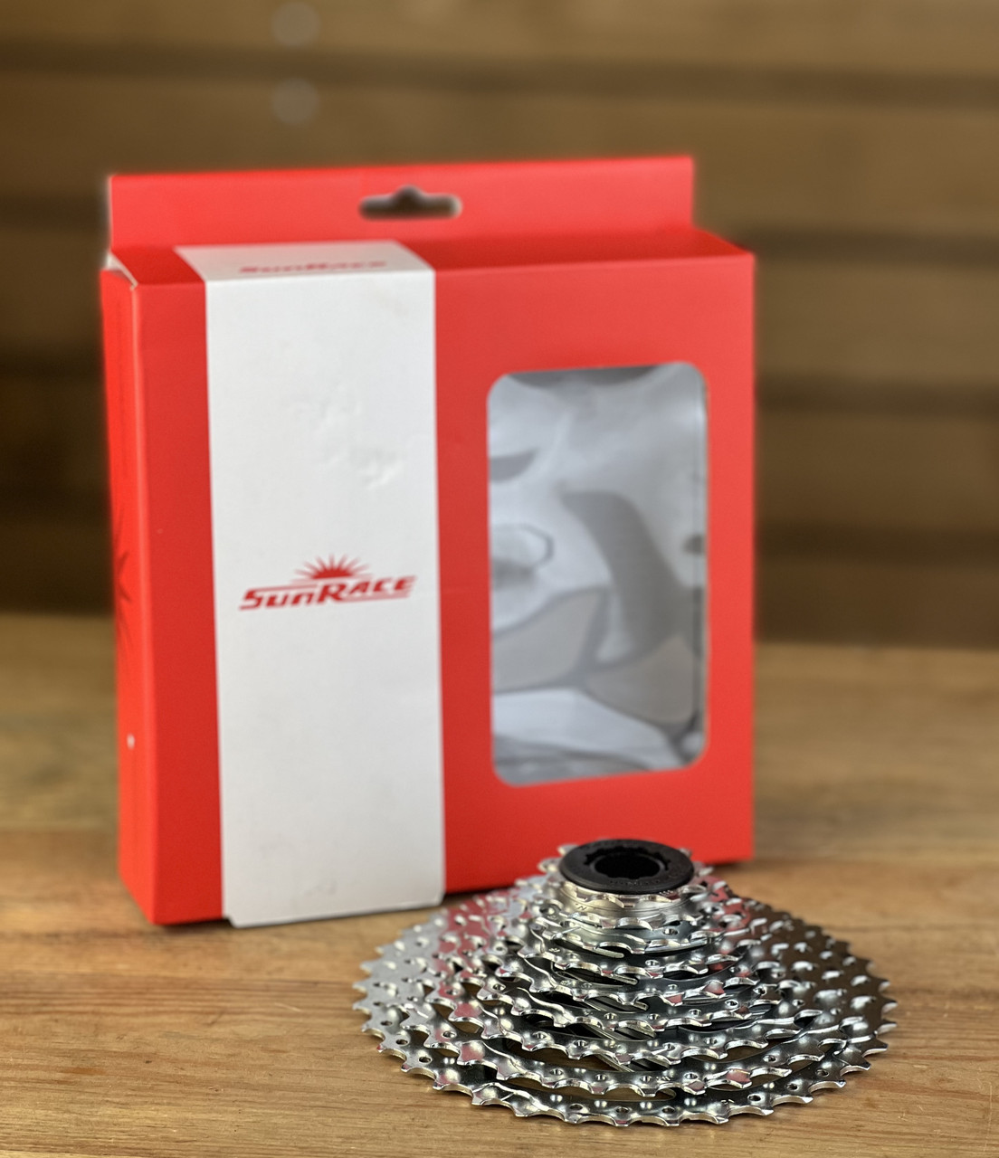 Касета на велосипед SunRace CSM90 9AW U, 9 швидкостей, 11-36T, Zinc, фото 1