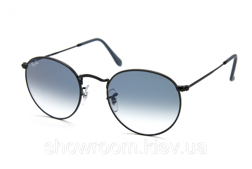 Сонцезахисні чоловічі окуляри Ray Ban Round 3447 002/32 LUX, фото 1