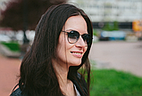 Сонцезахисні жіночі окуляри Ray ban round 3447 002/32 LUX, фото 5