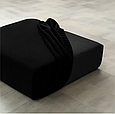Накидки на дивані подушки Різні розміри, чохли на сидіння велюрові дивана Чорний, фото 4