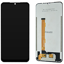 Дисплей Doogee N20 Pro (FPC6300190A1) в зборі з сенсором black (оригінал завод)