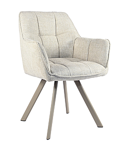 Стілець M-235 тканина папірус / капучино TM Vetro Mebel