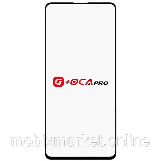 Скло корпусу G + OCA Pro Samsung A515/M317 Galaxy A51/M31s 2019 з OCA-плівкою, black
