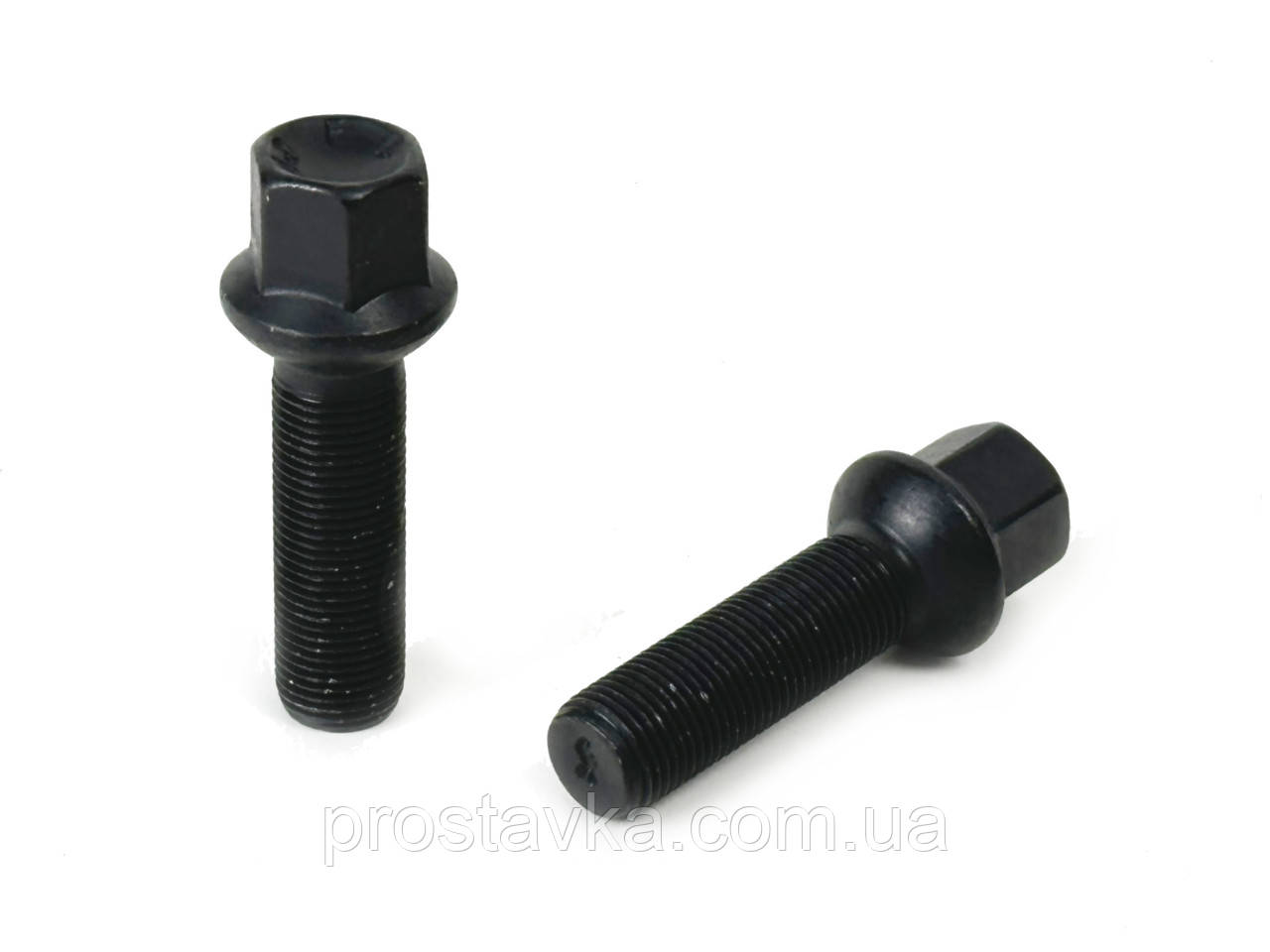 Болт FARAD | Болт M14х1.25х43 Сфера Цинк Ключ 17 Чорний, фото 1