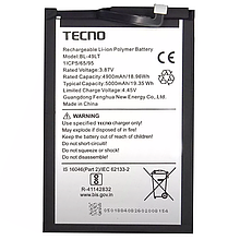 АКБ Tecno Camon 19 (CI6N) (BL-49LT) (оригінал 100%, тех. упаковка)