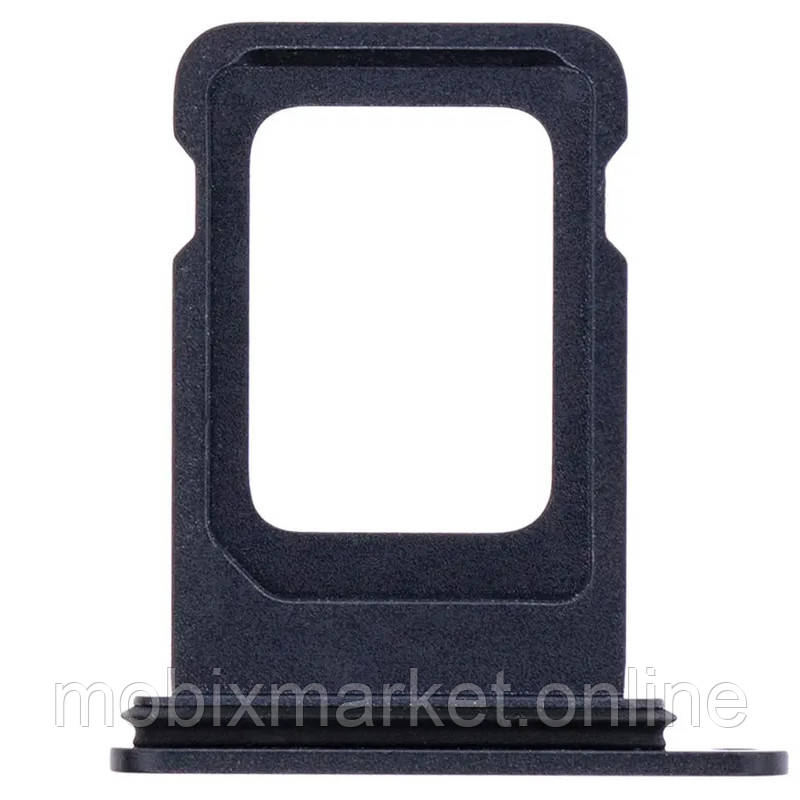 Тримач sim- карти iPhone 13 black (one sim)