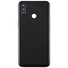 Задня кришка Realme 3 black (зі склом камери)